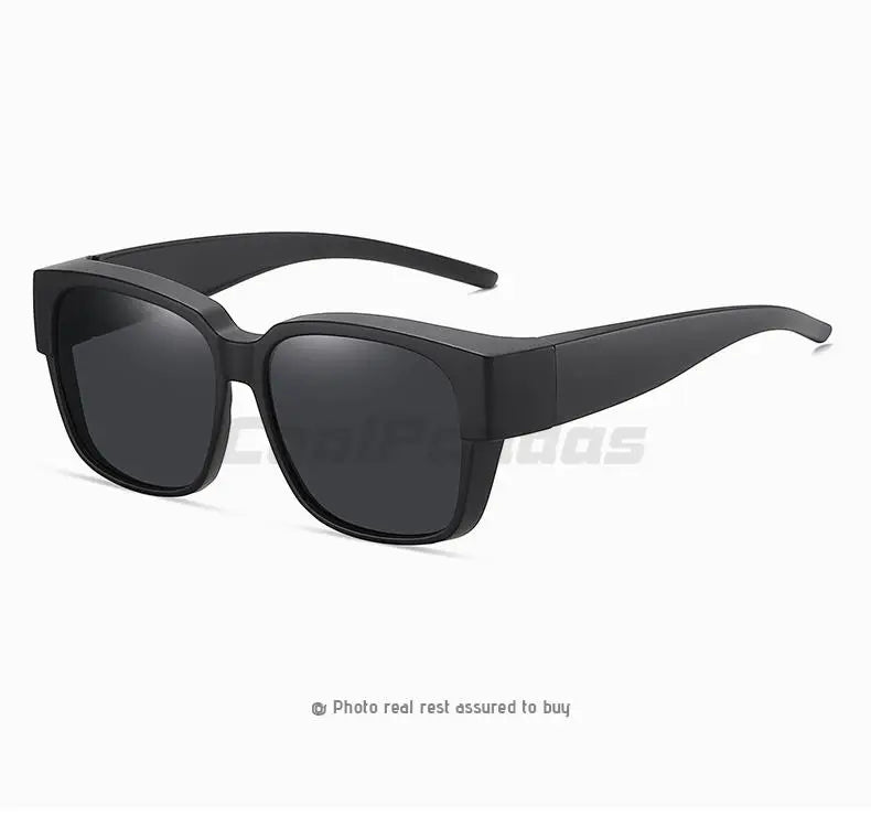 Fit Over myopia glasses cover Sunglasse Polarized Men Women UV400 Goggles Outdoor Travel Driving Anti-Glare Cover Sun Glasses