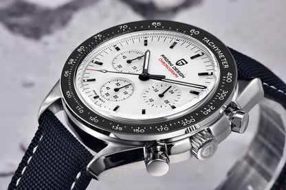 2026 New PAGANI DESIGN Mens Watches Panda Moon Watch Luxury Quartz Watch For Men Automatic Date Sport Chronograph Wristwatch Men
