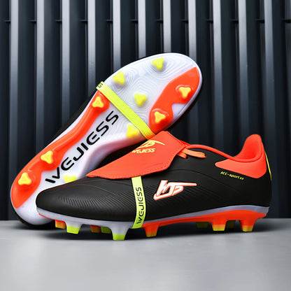 Nouvelles chaussures de football pour hommes, chaussures de soccer de haute qualité, crampons, chaussures unisexes pour femmes, vente flash, chaussures de futsal professionnelles, baskets TF/FG ultralégères