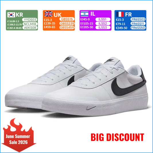 Baskets décontractées pour homme Nike COURT SHOT : baskets basses antidérapantes, résistantes, confortables et polyvalentes FQ8146-104