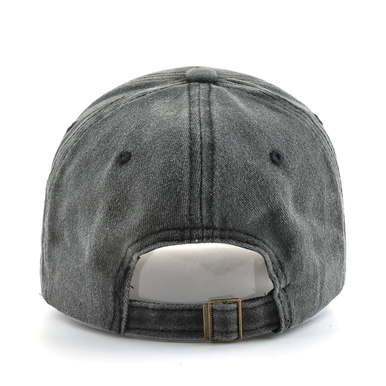 Vintage Denim Baseball Cap With Embroidery Wolf Patch Men Snapback Hip Hop Dad Hats Women Four Seasons Adjustable Sun Visor Cap