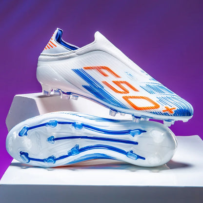 New Men’s Soccer Shoes Grass Football Boots Ultralight Sport Comfortable Indoor Cleats Non-Slip FG Turf Futsal Adult Non-Slip