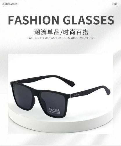 New Style Polarized Sunglasses Men Fashion Unisex Sports Business Black Sun Glasses Sun Protection UV400 Driving Sunshade Women