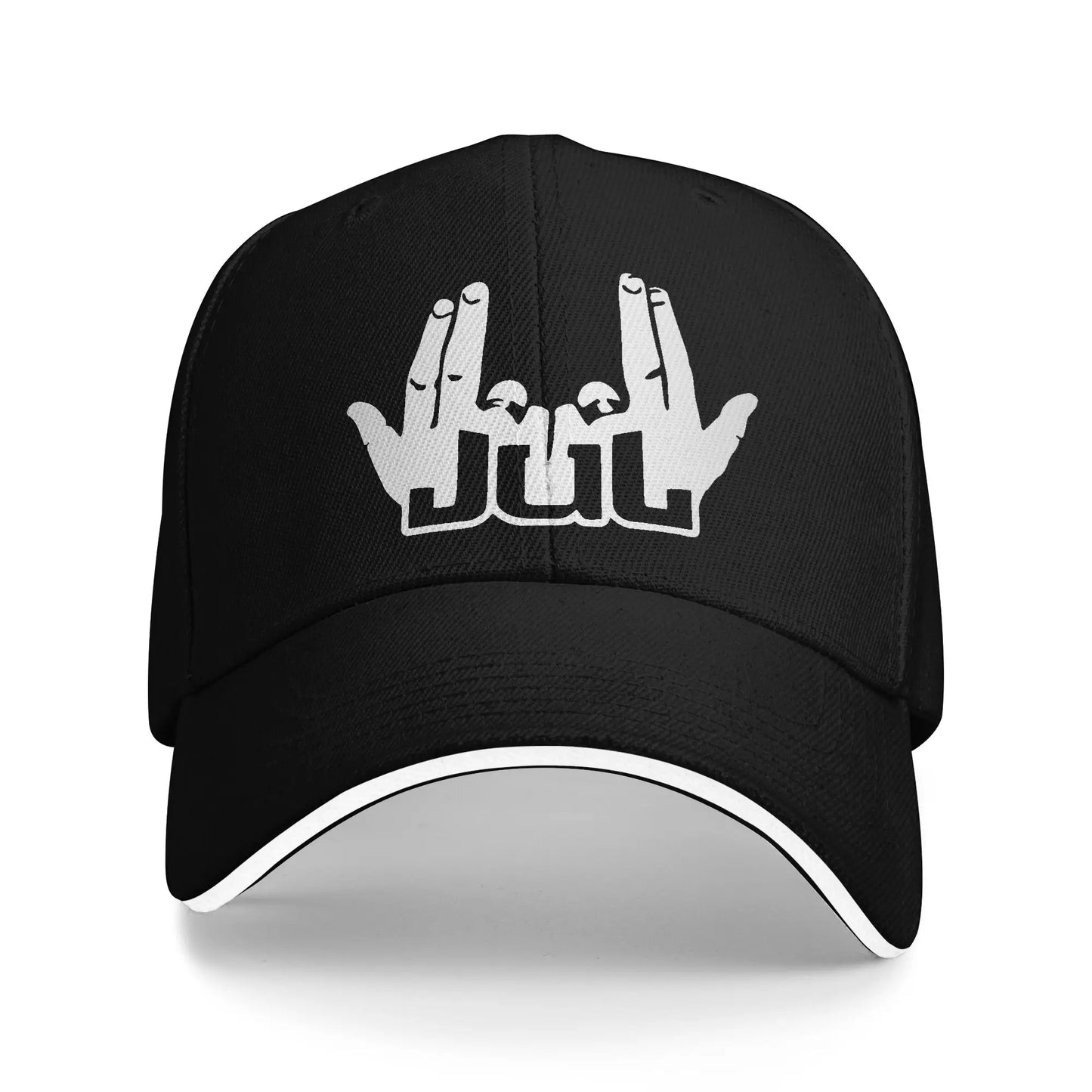 Baseball-lippalakki rapperi-laulaja Jul -tyyliin, unisex-tyylinen lippalakki, ainutlaatuinen design, ulkotreeneihin, lahjaksi sopiva snapback-lippalakki