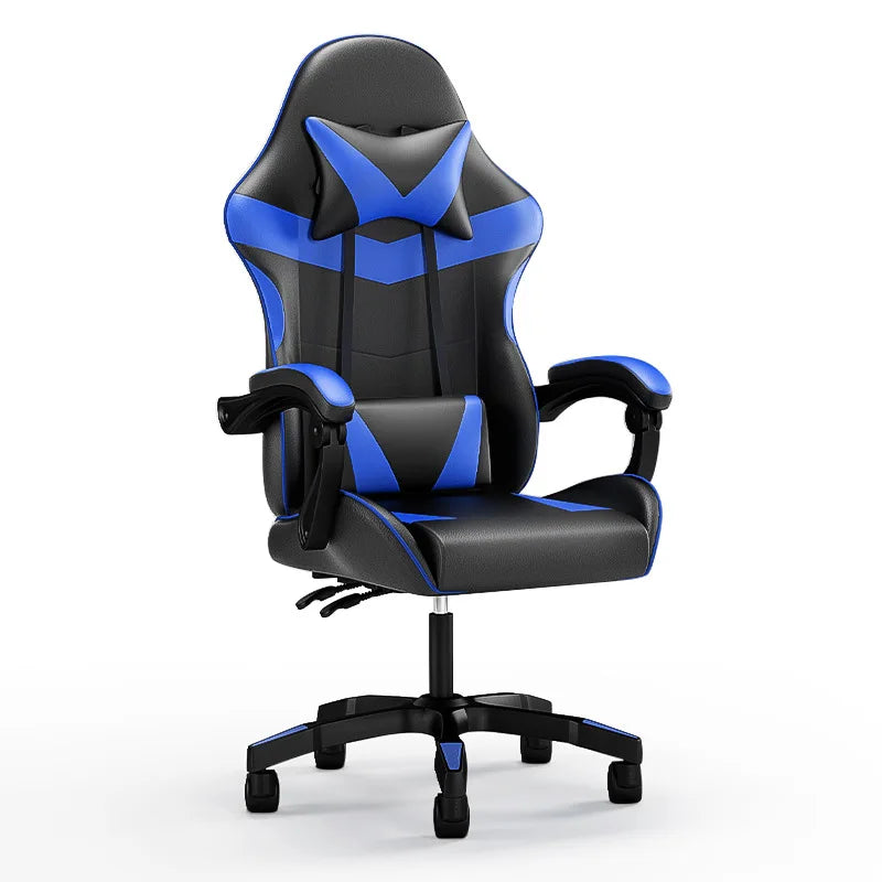 Ergonomikus gaming szék számítógépasztalhoz, dönthető otthoni irodai gaming szék háttámasszal hosszabb játékmenetekhez
