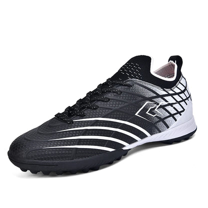 Nouvelles chaussures de football pour hommes, crampons de futsal, chaussures de football, confortables, ultra-légères, pour terrain synthétique et naturel, sportives, antidérapantes, pour adultes, professionnelles.