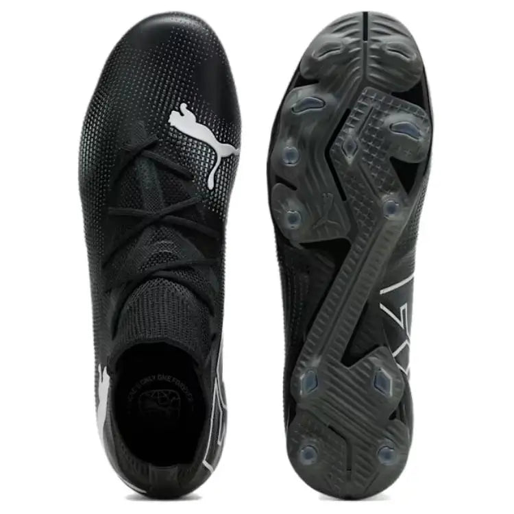 Baskets Puma Future Match 7 FG AG Eclipse Pack, noir et blanc, 107715-02