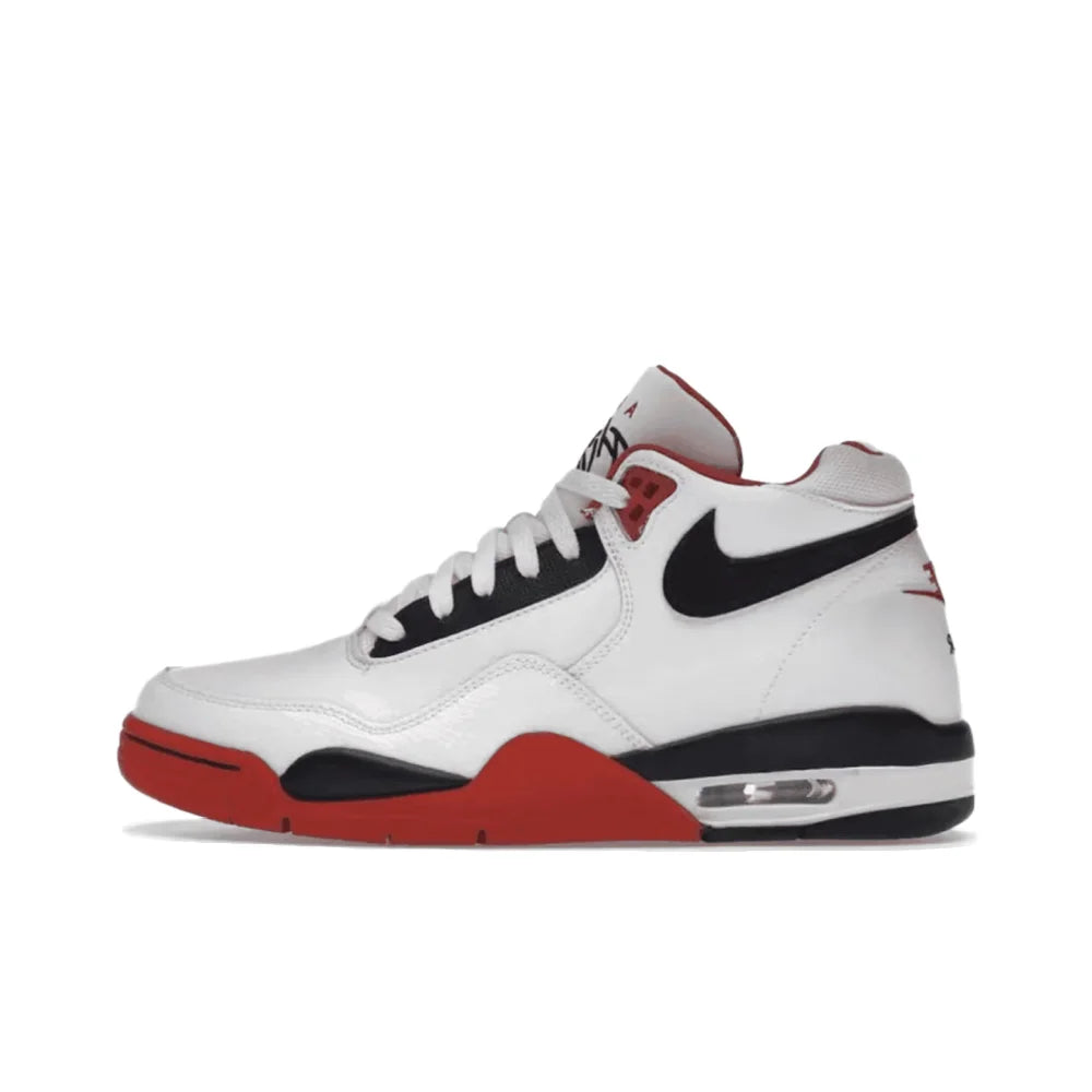 Nike Flight Legacy Mid-Top Retro Basketball Shoes with Slip-Resistant, Durable, and Cushioned Construction - Unisex BQ4212-103