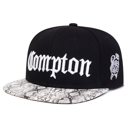 Unisex Compton Embroidery Hip-hop Hats Spring And Autumn Outdoor Adjustable Sports Casual Baseball Caps Sunscreen Hat