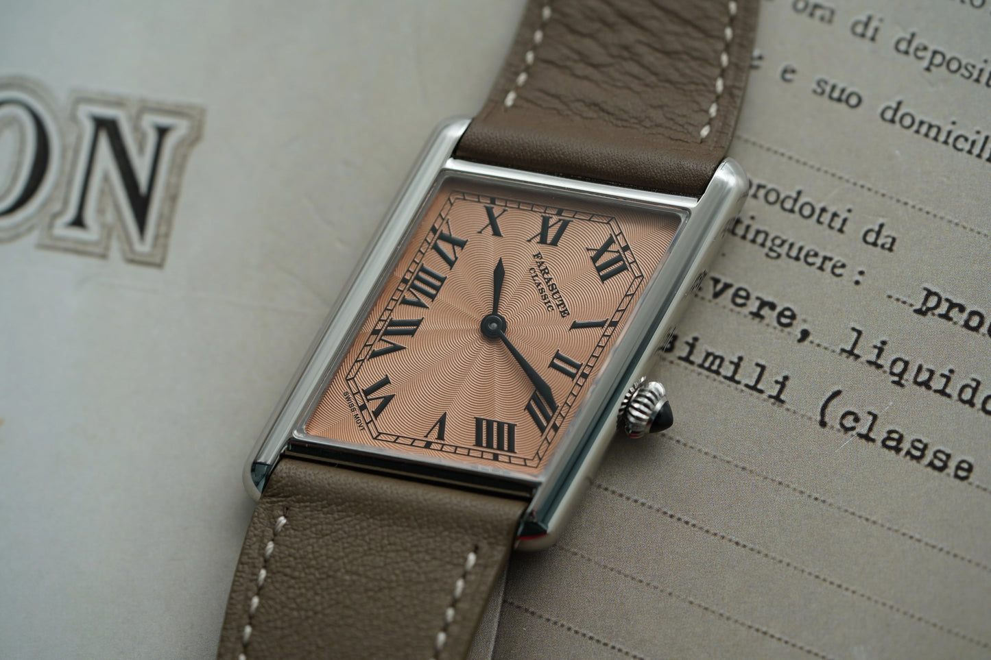 FARASUTE New Unique Square Stainless Steel Quartz Watch Men Casual Sapphire Glass Swiss Movement Waterproof Wristwatches Male