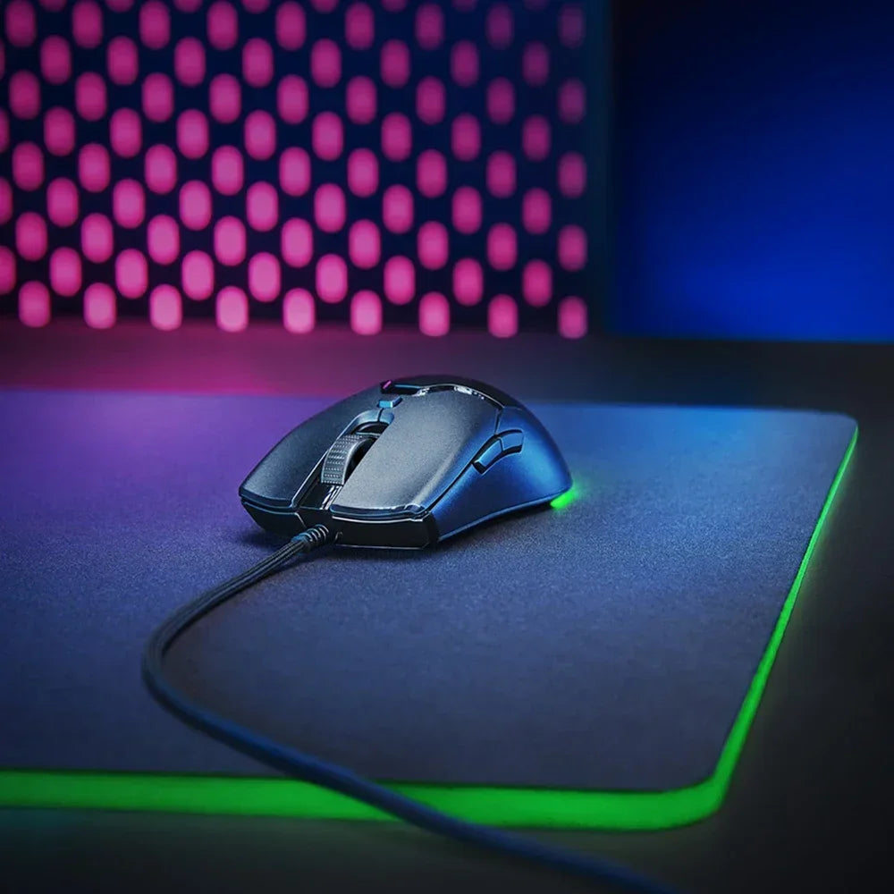 Razer NOVOROČNÍ DÁREK Thunder Snake Viper Mini počítačová e-sportovní kabelová herní myš pro notebook s RGB podsvícením, myš pro menší ruce