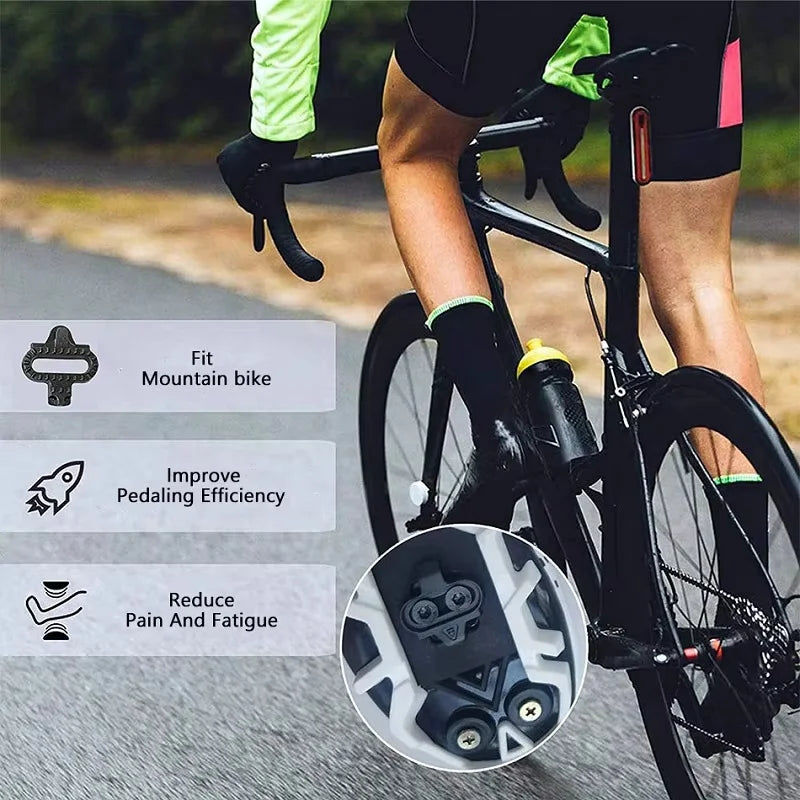 Ténis de ciclismo, sapatos de MTB respiráveis, sapatos de ciclismo de montanha para homem e mulher, sapatos para trilhos, sapatos desportivos para ciclismo de estrada, sapatos de ciclismo com pedais SPD
