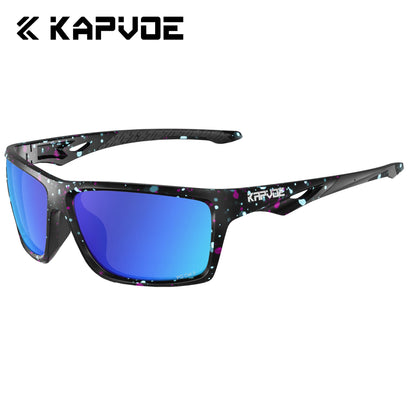 KAPVOE Polarized Hiking Fishing Glasses Beach Essentials Road Bike Cycling Sunglasses MTB Bicycle Outdoor Sports golf Eyewear