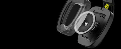 Casque de jeu sans fil BINNUNE BW06 2,4 GHz avec micro pour PS5 PS4 PC Mac Playstation, casque de jeu Bluetooth avec microphone