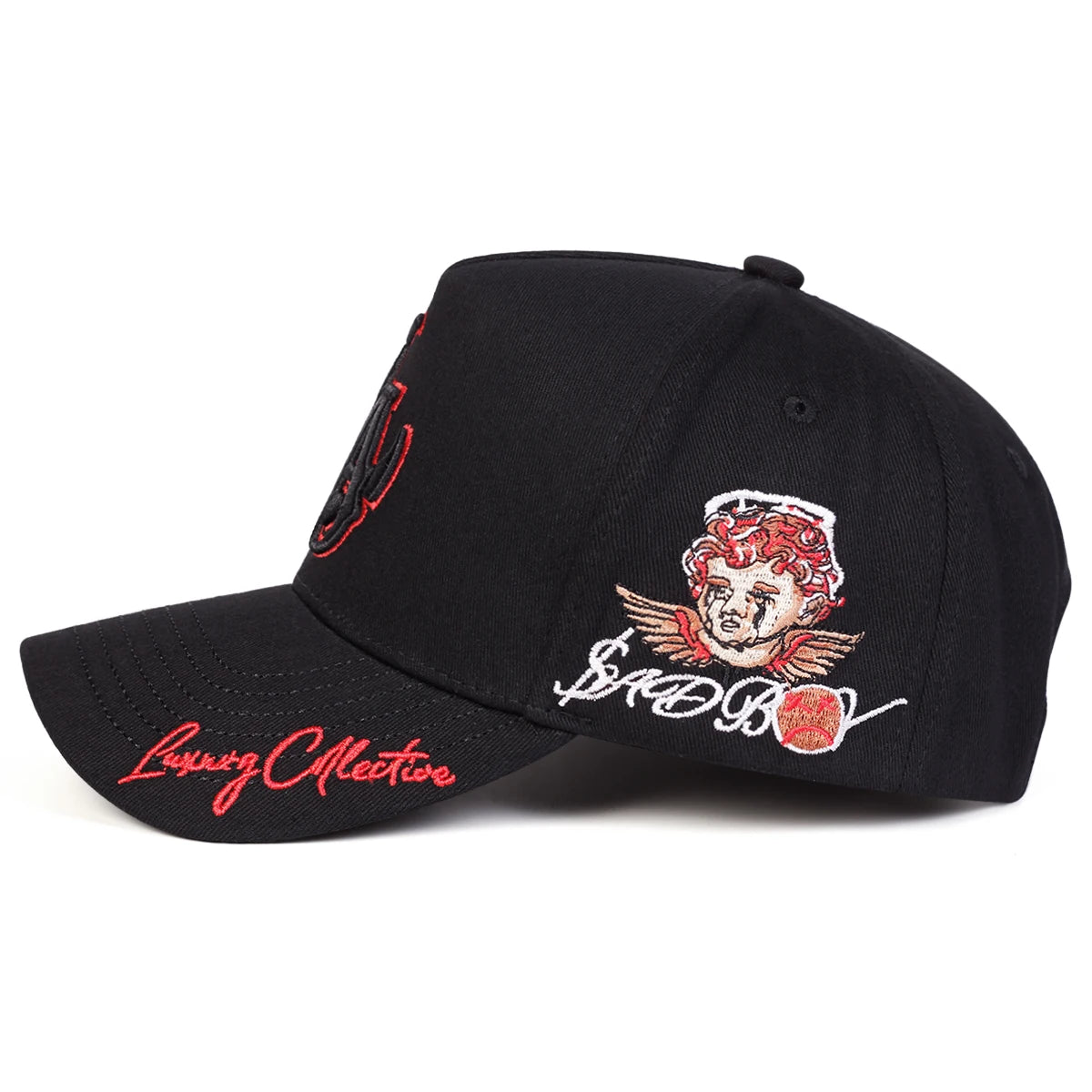Unisex LA Love Embroidery Baseball Caps Spring Autumn Outdoor Adjustable Casual Hats Sunscreen Hat Sports Cap
