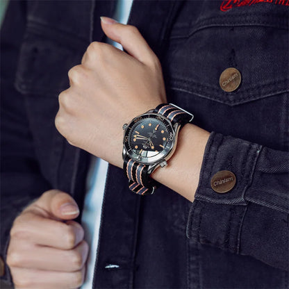 Classic Business Watch for Men Automatic Mechanical Watches Top Brand Luxury Stainless Steel Belt Mens Wristwatch Relogio Reloj