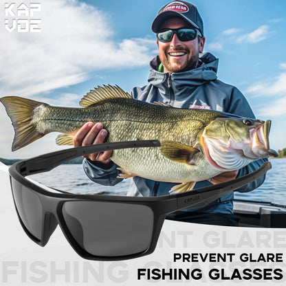 KAPVOE Polarized Hiking Fishing Glasses Beach Essentials Road Bike Cycling Sunglasses MTB Bicycle Outdoor Sports golf Eyewear
