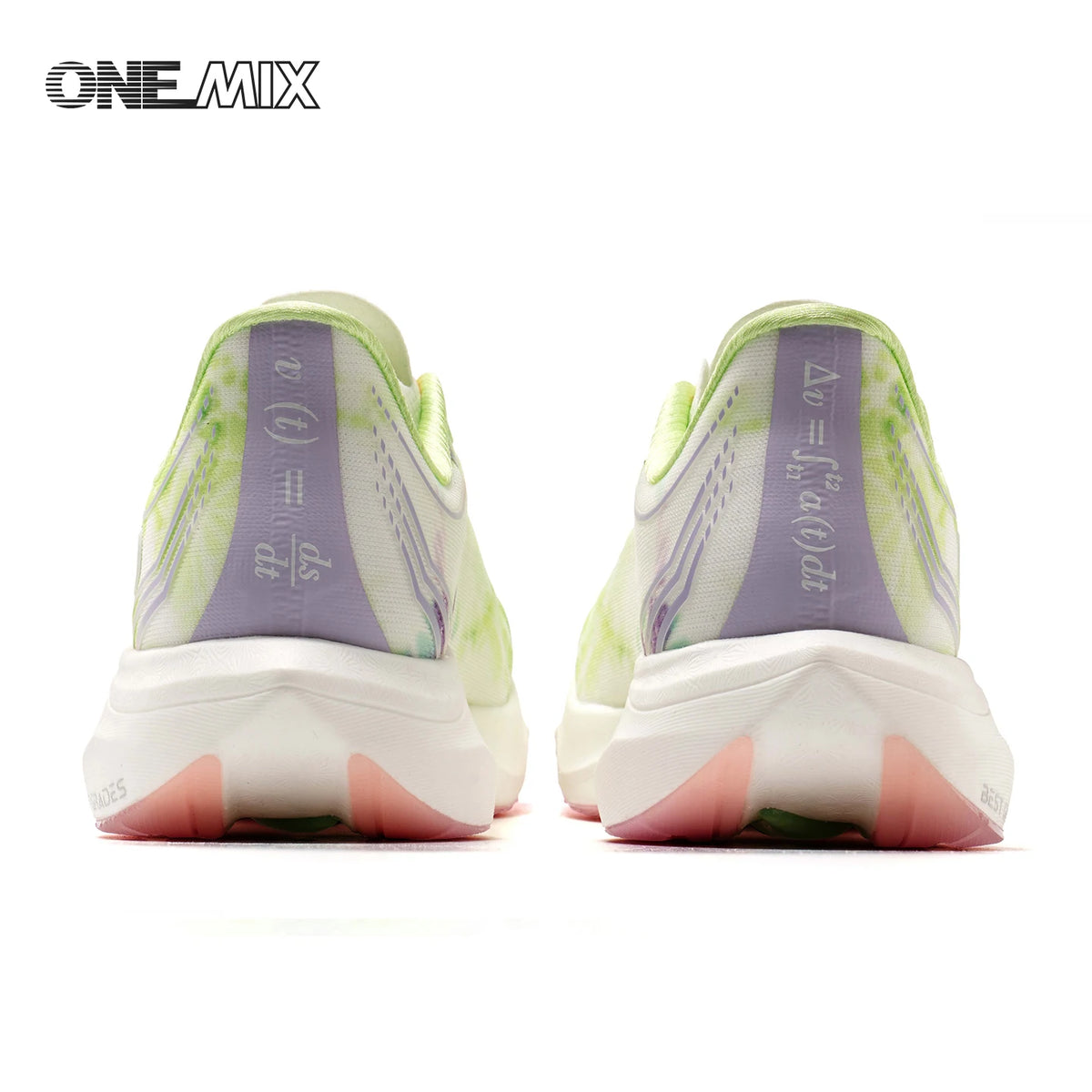 ONEMIX New Nylon Carbon Board Marathon Running Racing Shoes Shock-relief Professional Stable Support Ultra-light Rebound Sneaker