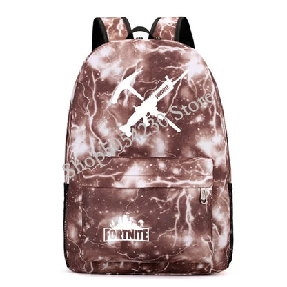 Fortnite Children's Backpack Large Capacity Bolsa Escolar High Quality Waterproof Men Women Victory Game Stationary Kid Rucksack