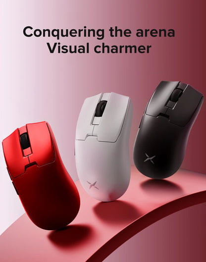 Delux M800mini vezeték nélküli gaming egér, 46g könnyű kivitel, PAW3395/PAW3311, 1KHz lekérdezési frekvencia kis és közepes kezű PC-játékosoknak