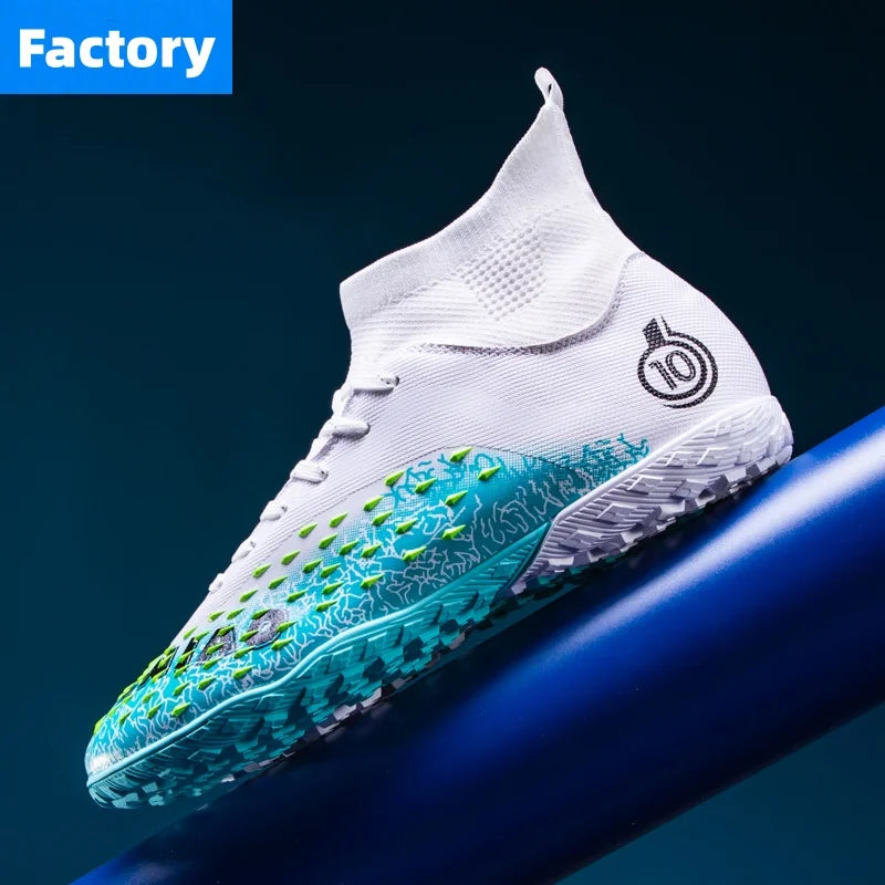 Professionelle fodboldsko til mænd, fodboldstøvler til klubbrug, originale indendørs fodboldsko, støvler til bane, græs og træning, TF/FG-sneakers