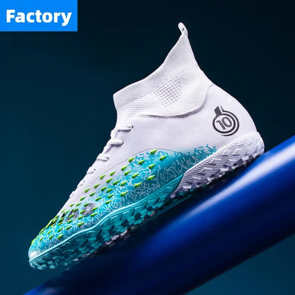 Professionelle fodboldsko til mænd, fodboldstøvler til klubbrug, originale indendørs fodboldsko, støvler til bane, græs og træning, TF/FG-sneakers