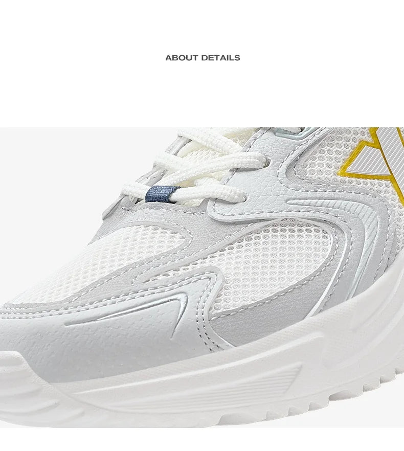 Xtep Casual Shoes For Men Summer Durability Men's Sports Shoes Wear-Resistant Lace Up Non-Slip Outdoor Shoes 876219320026