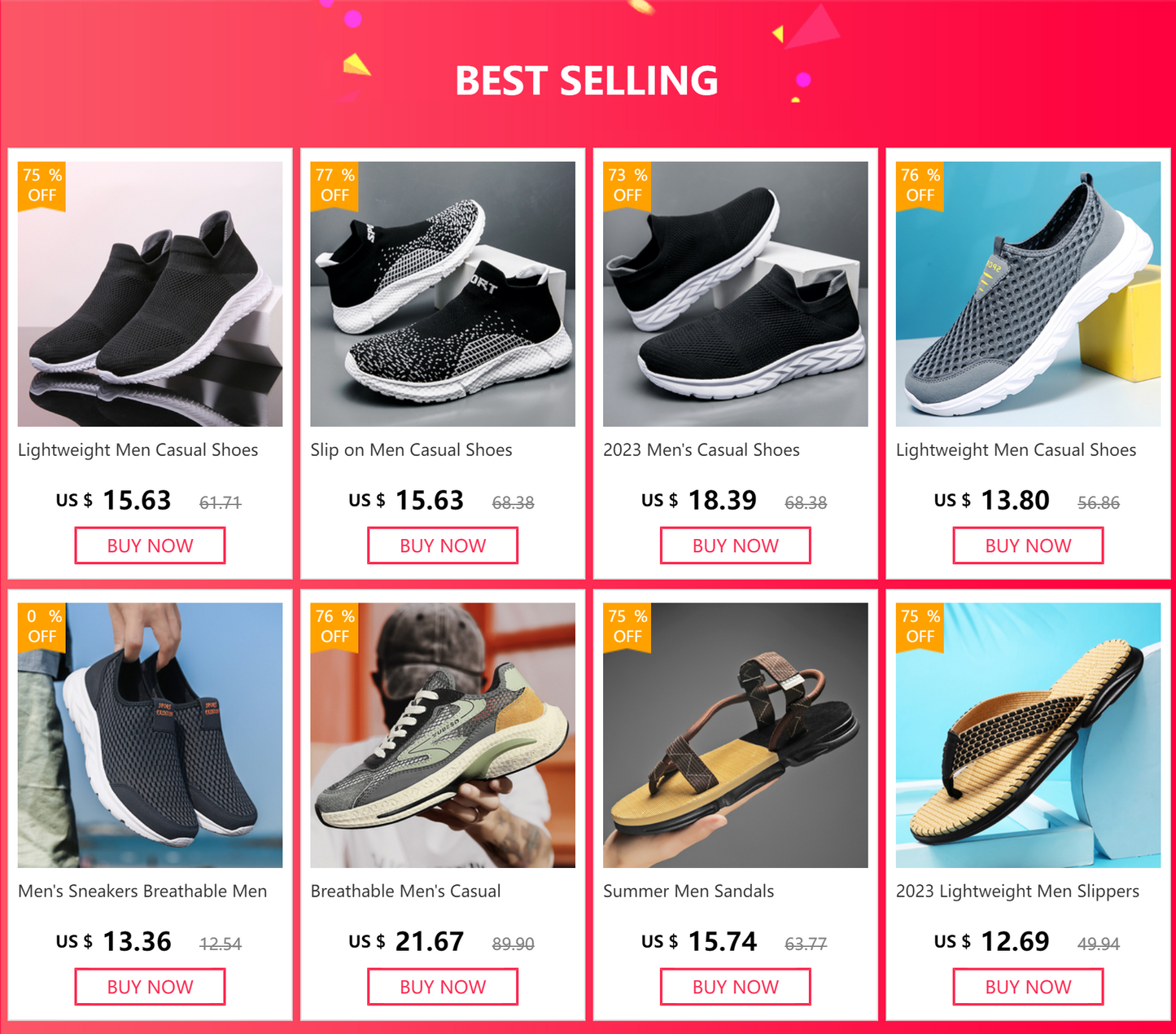 Breathable Men Casual Shoes Slip on Male Vulcanized Shoes Lightweight Men's Casual Sneakers Soft Anti-slip Flats Outdoor Loafers