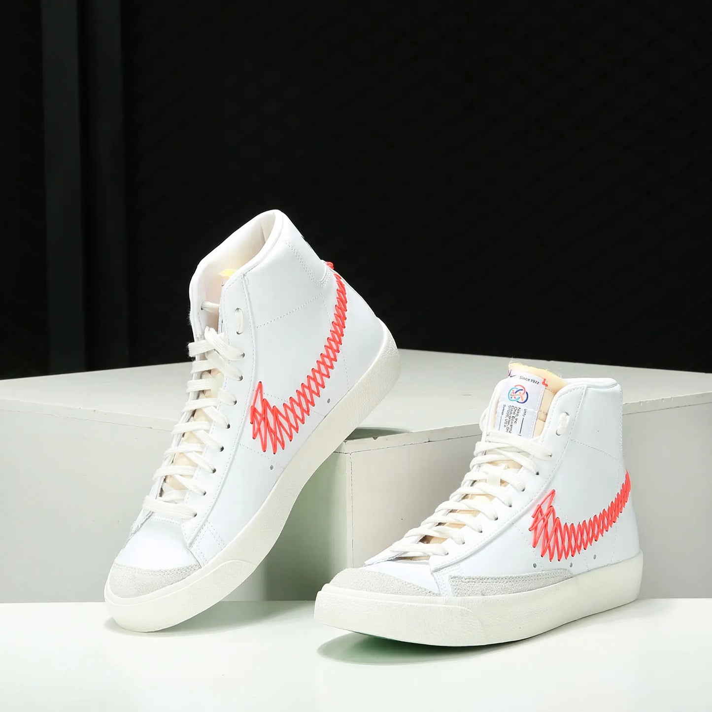 Nike genuine New Men's BLAZER MID'77 VNTG Sports and Leisure Shoes DD8489-161
