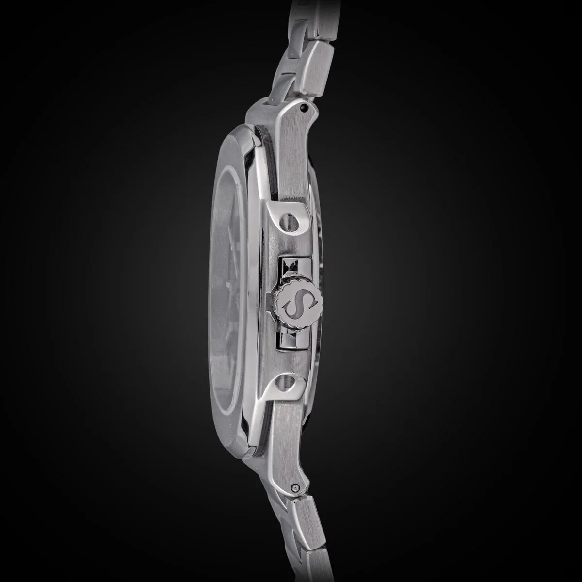 Sugess Men's Watch Automatic Mechanical Wristwatch Miyota 9015 Movement MOP Dial Luminous Waterproof 5bar Bracelet Luxury S466