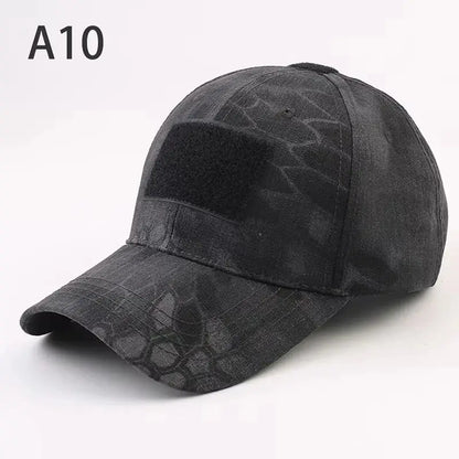 1pc Baseball Caps Camouflage Tactical Outdoor Soldier Combat Paintball Adjustable Hat Summer Snapback Sun Hats For Men Women