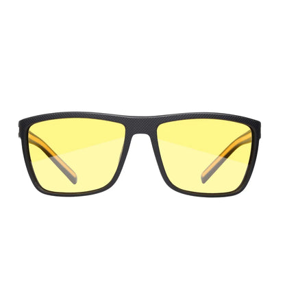 ZENOTTIC Polarized Sunglasses for Men Shades Lightweight TR90 Frame UV400 Protection Square Outdoor Trave Driving Sun Glasses