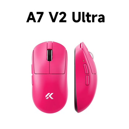 MCHOSE A7 V2 Ελαφρύ ασύρματο gaming ποντίκι με διπλό polling rate 8,000Hz, PAW3950 TI, για gaming, esports και γραφείο