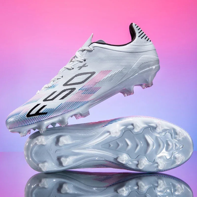 Nouvelles chaussures de football pour hommes, chaussures d'entraînement, baskets professionnelles, chaussures de match sur gazon, chaussures de football antidérapantes pour l'extérieur, chaussures de sport ultralégères,