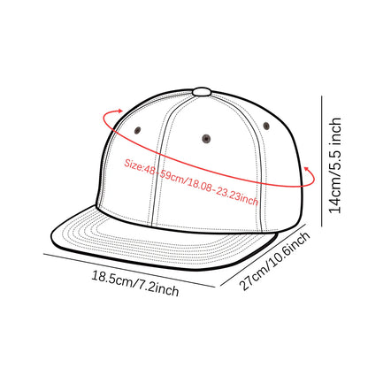1/2PC Flat Brim Mesh Trucker Hat, Breathable, Cartoon 67 SIX SEVEN Anthropomorphic Print, Retro Streetwear for Men Women