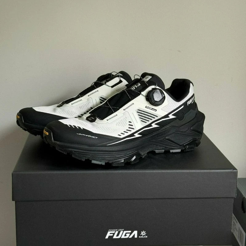 2026 Luxury Brand Trail Running Shoes Men Women Quick Lacing Outdoor Sports Shoes Unisex Anti-Slip Jogging Shoes Couples