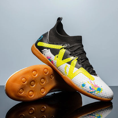 Men's Soccer Shoes Professional Match TF Football Boots Unisex Ultralight Match Hot Sale Women's Sneakers High-Quality Breathable