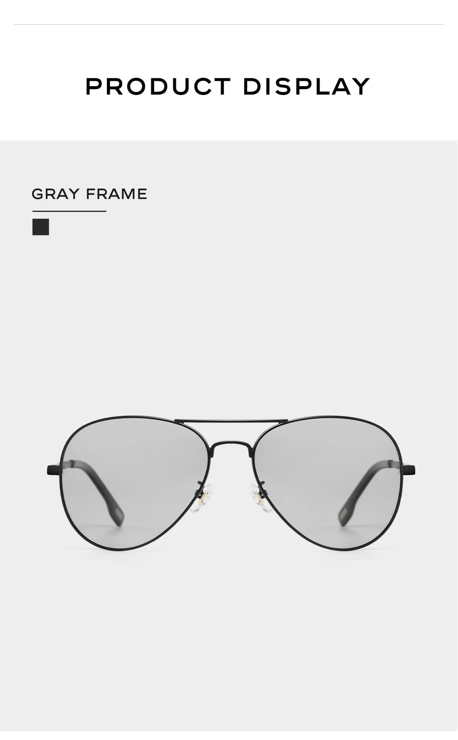 CAPONI Avation Sun Glasses For Men Day And Night Photochromic Driving Men's Sunglasses Polarized UV400 Pilot Shades Male BS3104