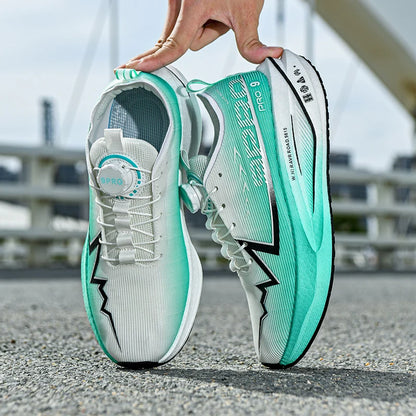 Casual Running Shoes Men Marathon Sports Carbon Board Breathable Lightweight Women's Comfortable Athletic Nonskid Sneakers 2026