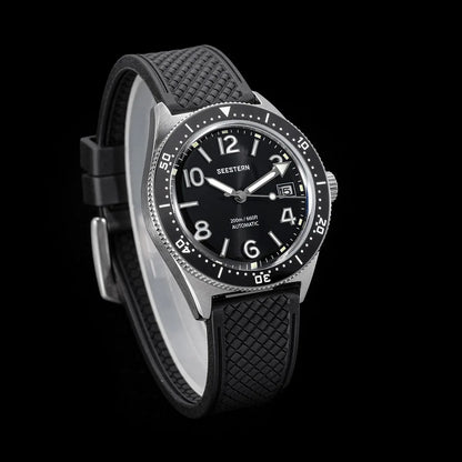 SEESTERN Diver Men's Watch Automatic Mechanical Wristwatches NH35 Movement Ceramic Bezel 20Bar Waterproof Sapphire Luminous S434-2
