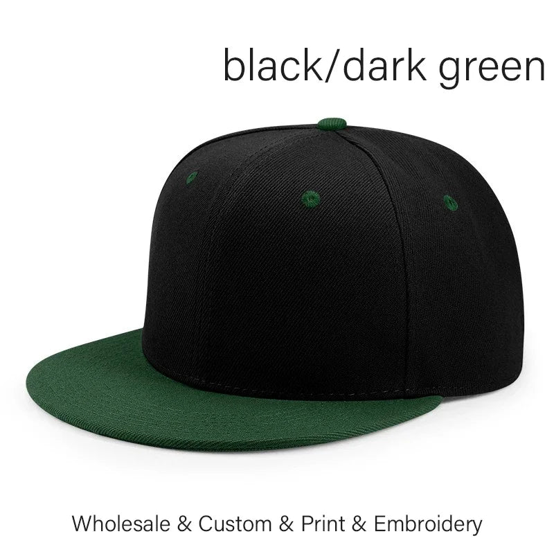 SLECKTON Custom Logo Hats High-quality Hiphop Snapback Caps Letter Embroidery Brand Design Trucker Cap Wholesale Hat Adult