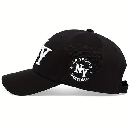 Unisex Letter Embroidery Baseball Caps Spring and Autumn Outdoor Adjustable Casual Hats Sunscreen Hat Sports Cap