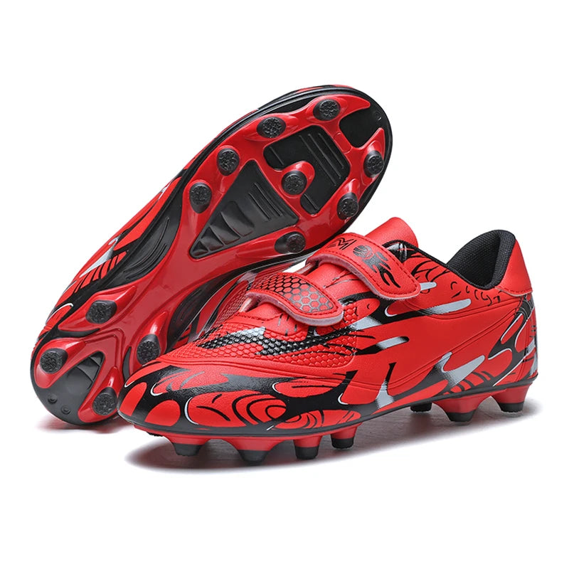 Nouvelles chaussures de football pour enfants et étudiants, ultralégères, pour jeunes garçons, chaussures de football professionnelles, crampons antidérapants, chaussures d'entraînement sur gazon