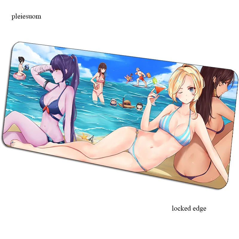 Mousepad gaming Overwatch με εκτύπωση HD 900x400x3mm, επιφάνεια για ποντίκι gamer για γραφείο υπολογιστή, οικονομικό mousemat για notebook και PC