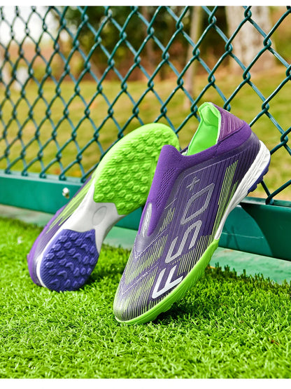 New Men's Football Boots Turf Soccer Shoes Sport Ultralight Comfortable Cleats Futsal Non-Slip FG Grass Indoor Adult Non-Slip