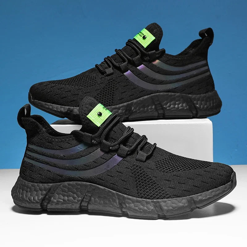 Pantofi sport casual pentru bărbați, adidași ușori și respirabili, antiderapanti, pentru alergare în aer liber, plimbare, tenis și jogging