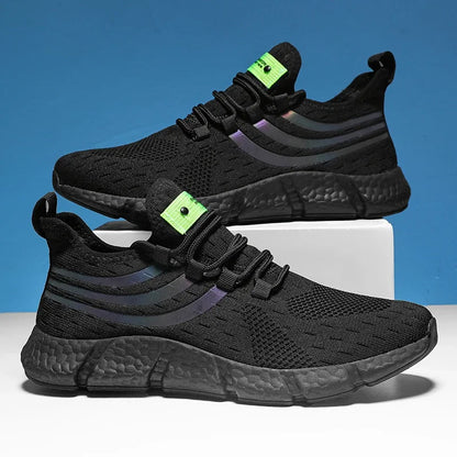 Pantofi sport casual pentru bărbați, adidași ușori și respirabili, antiderapanti, pentru alergare în aer liber, plimbare, tenis și jogging