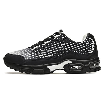 Men's Sports Shoes Lightweight Rebound Soft Sole Fashionable Mesh Breathable Youth Outdoor Running Fitness Training Shoes for Men