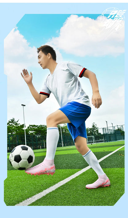 Chaussures de football professionnelles pour hommes, crampons de football FG/TF, baskets d'entraînement de football, chaussures de sport d'extérieur pour hommes