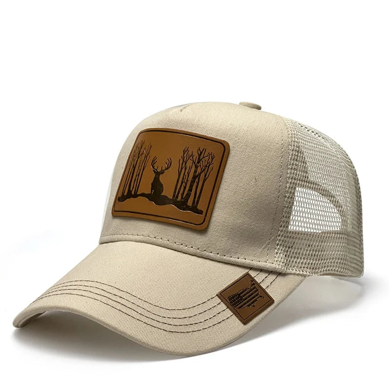 Mode Läder Lyxiga basebollkepsar Dam Herr Sportvisir Snapback-keps Solhatt Gorras Hombre Designer-truckerhatt herrkeps